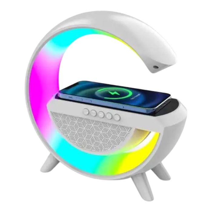 Портативна колонка з RGB-підсвіткою Wireless Charger BT2301W (BT2301W)